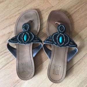 Rhinestone sandals